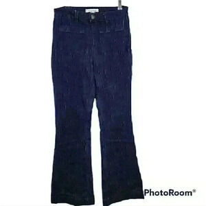 6 Life in progress flared high waisted dark denim flared bell jeans size 27